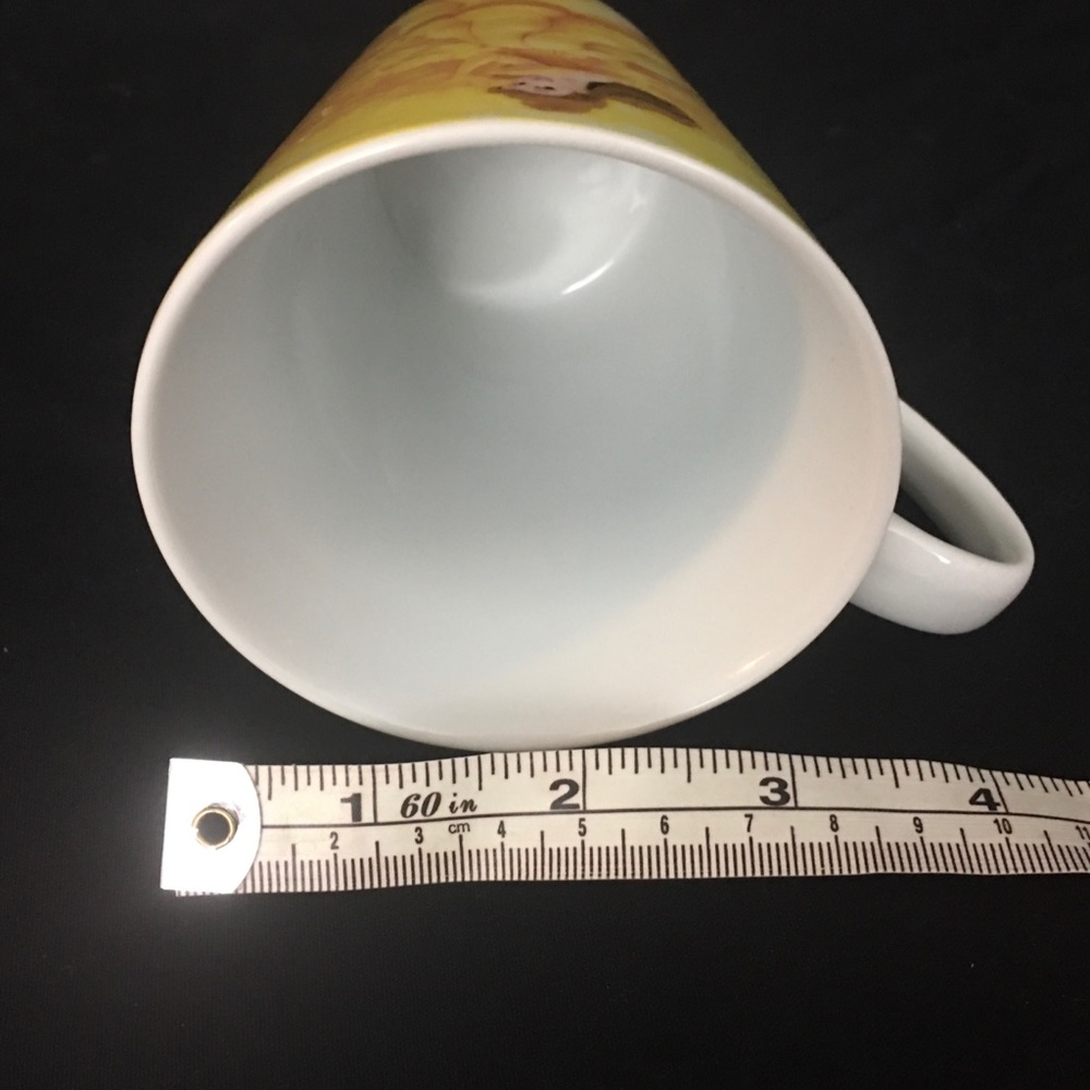 Disney Beauty & the Beast Mug Princess BELLE Coffee Cup Tea 10 oz Yellow Gown - Picture 14 of 14